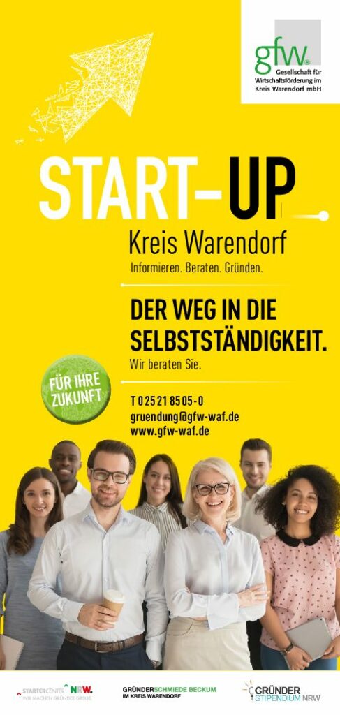 INFOCARD START-UP Kreis Warendorf